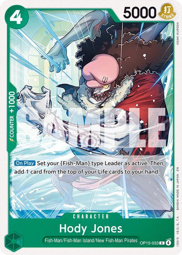 Hody Jones - OP15-033 - Common