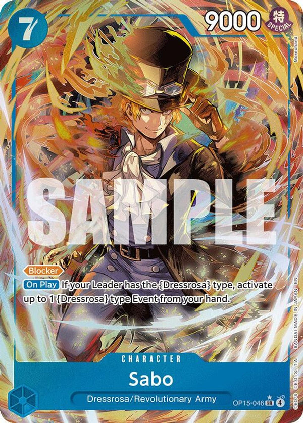 Sabo (Alternate Art) - OP15-046 - Super Rare