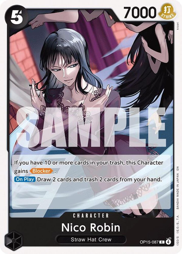Nico Robin (OP15-087) - OP15-087 - Common