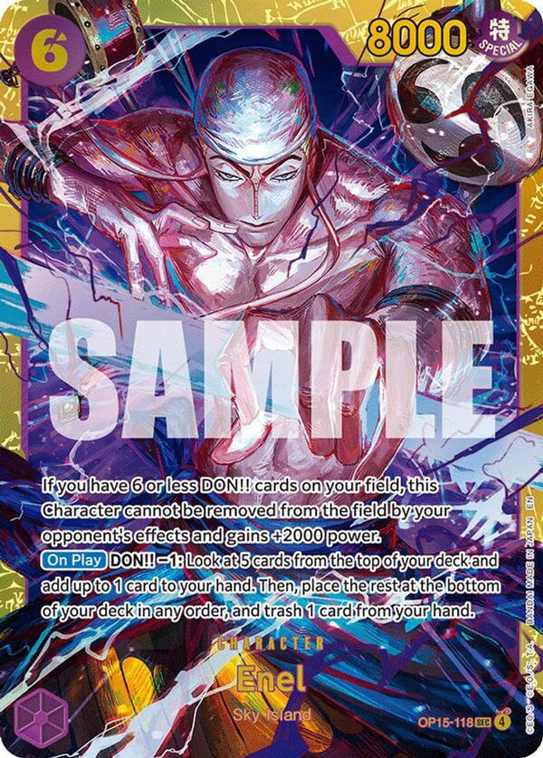 Enel (OP15-118) - OP15-118 - Secret Rare