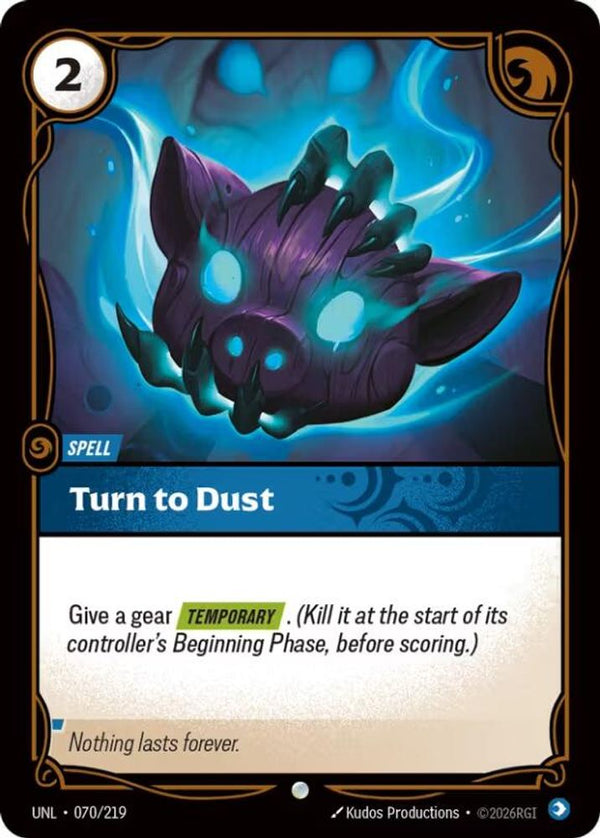 Turn to Dust - 070/219 - Common