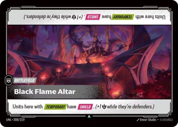 Black Flame Altar - 208/219 - Uncommon