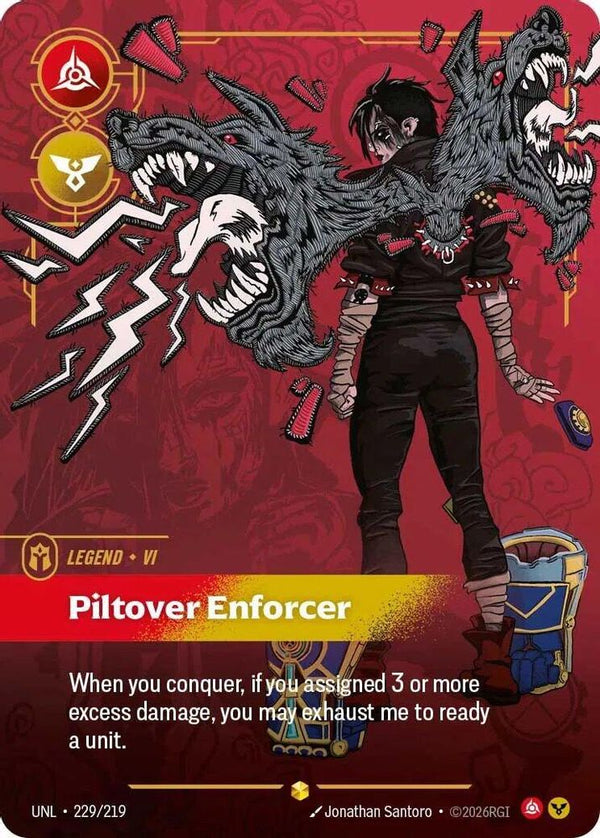 Vi - Piltover Enforcer (Overnumbered) - 229/219 - Showcase