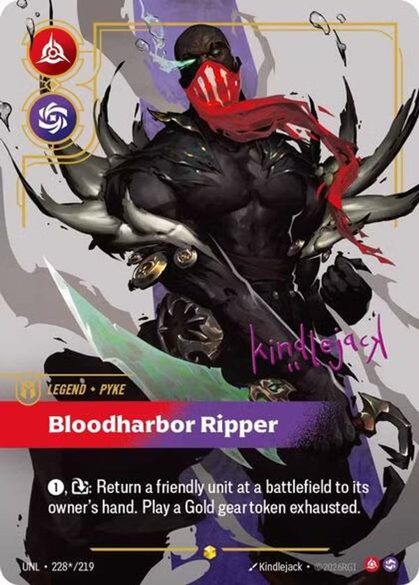Pyke - Bloodharbor Ripper (Signature) - 228*/219 - Showcase