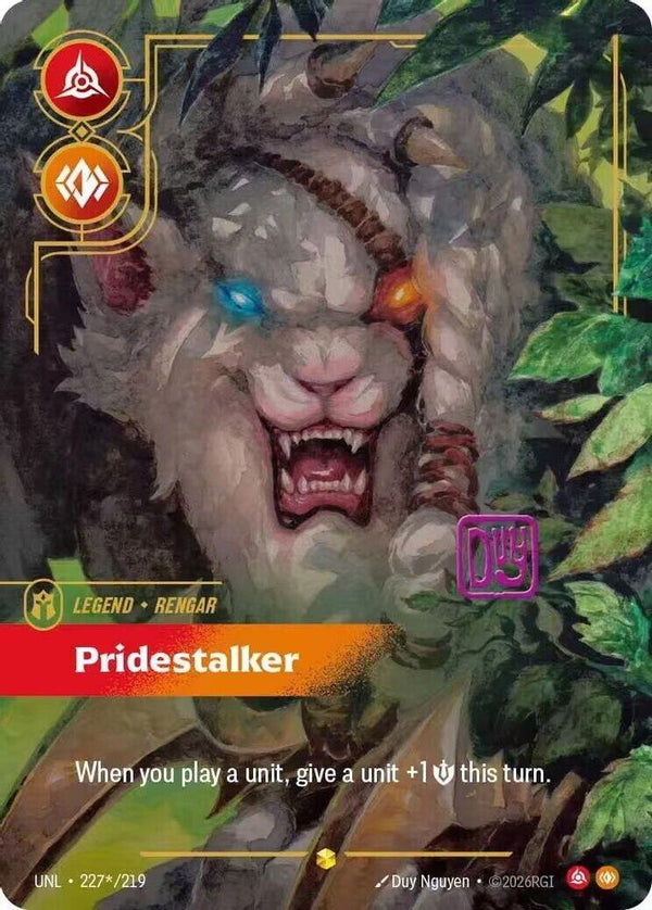 Rengar - Pridestalker (Signature) - 227*/219 - Showcase