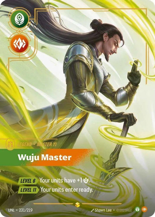 Master Yi - Wuju Master (Overnumbered) - 231/219 - Showcase