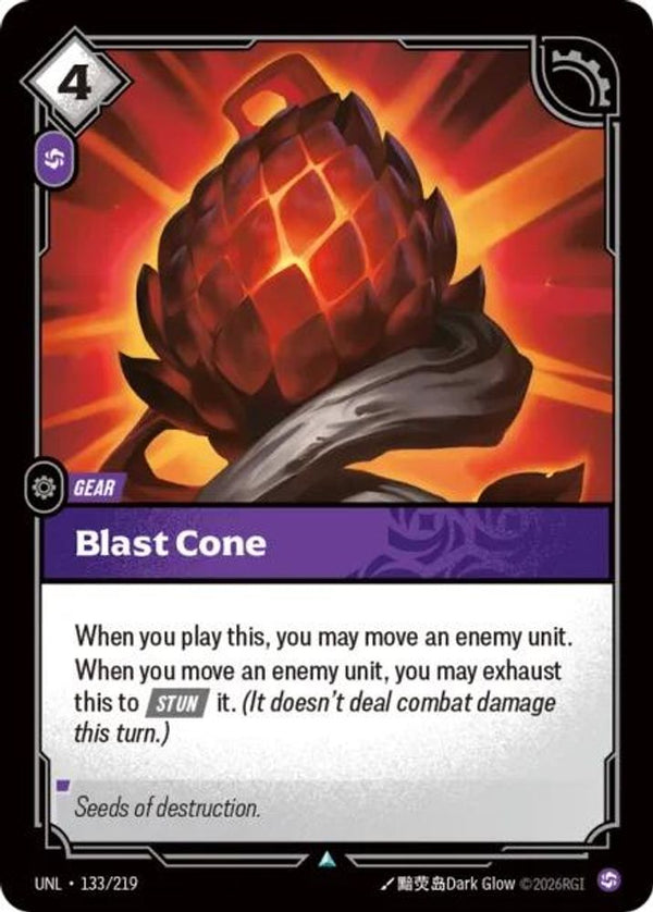 Blast Cone - 133/219 - Uncommon