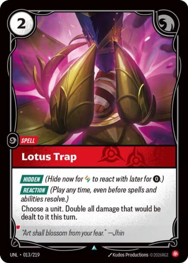 Lotus Trap - 013/219 - Uncommon