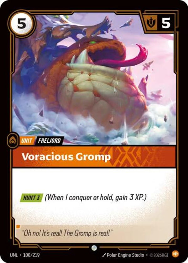 Voracious Gromp - 100/219 - Common
