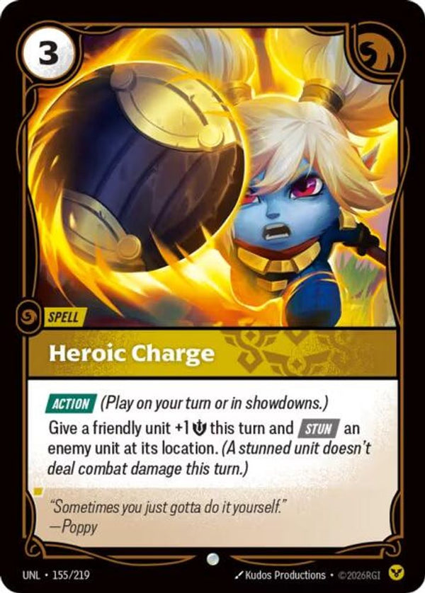 Heroic Charge - 155/219 - Common