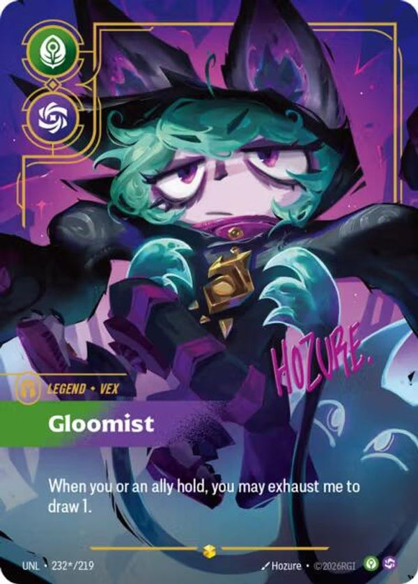 Vex - Gloomist (Signature) - 232*/219 - Showcase