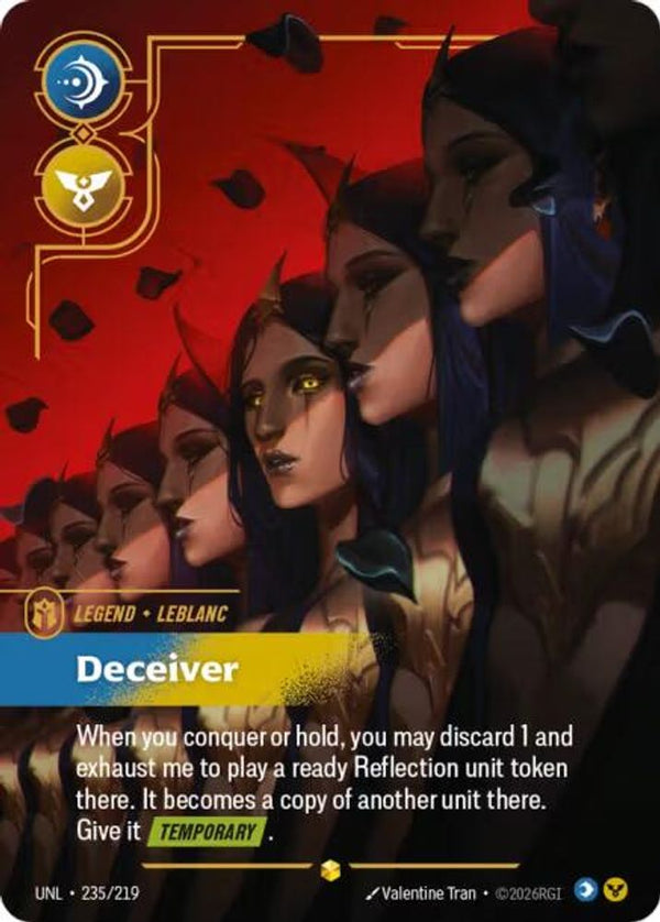 LeBlanc - Deceiver (Overnumbered) - 235/219 - Showcase
