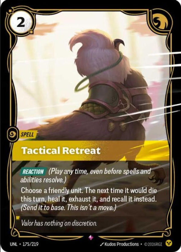Tactical Retreat - 175/219 - Rare