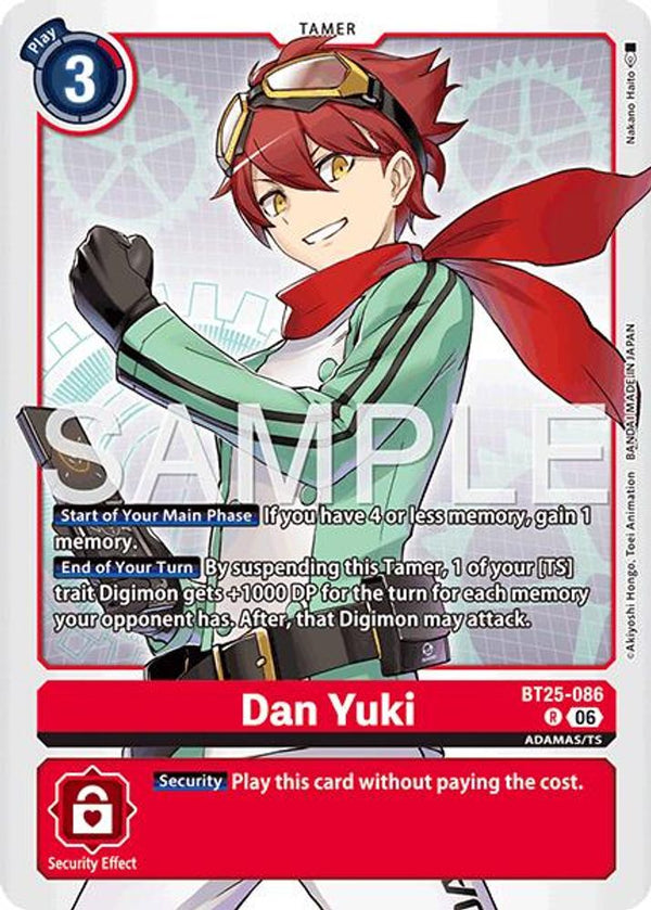 Dan Yuki - BT25-086 - Rare