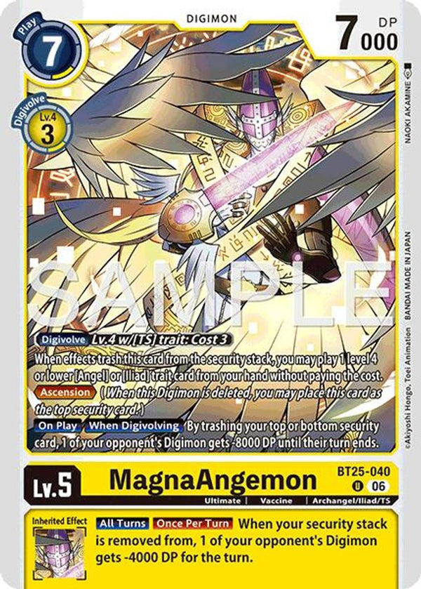 MagnaAngemon - BT25-040 - Uncommon (Pre-Order)