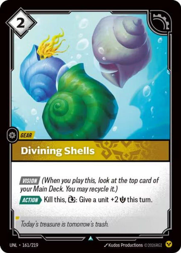 Divining Shells - 161/219 - Uncommon