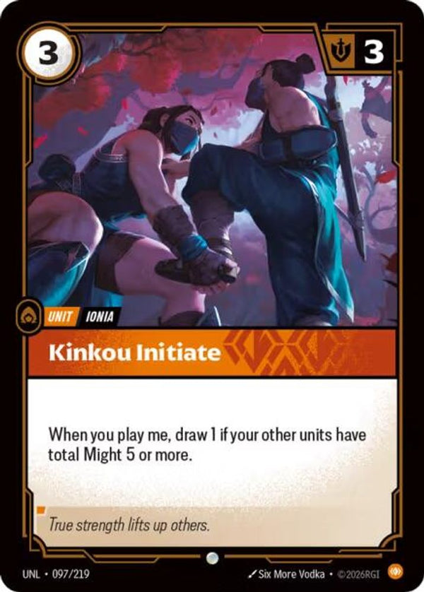 Kinkou Initiate - 097/219 - Common