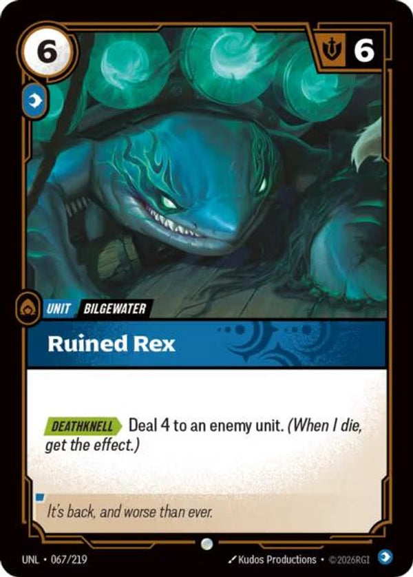 Ruined Rex - 067/219 - Common