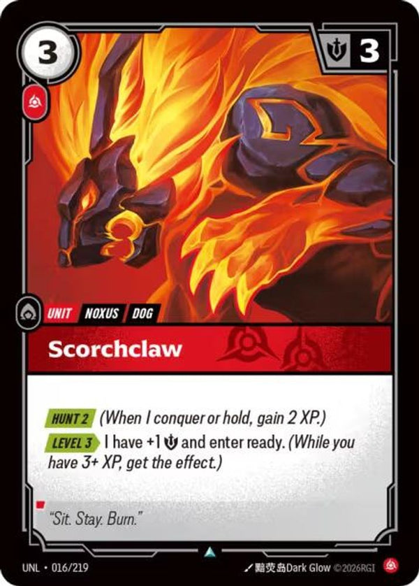 Scorchclaw - 016/219 - Uncommon