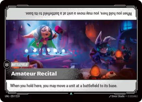 Amateur Recital - 207/219 - Uncommon