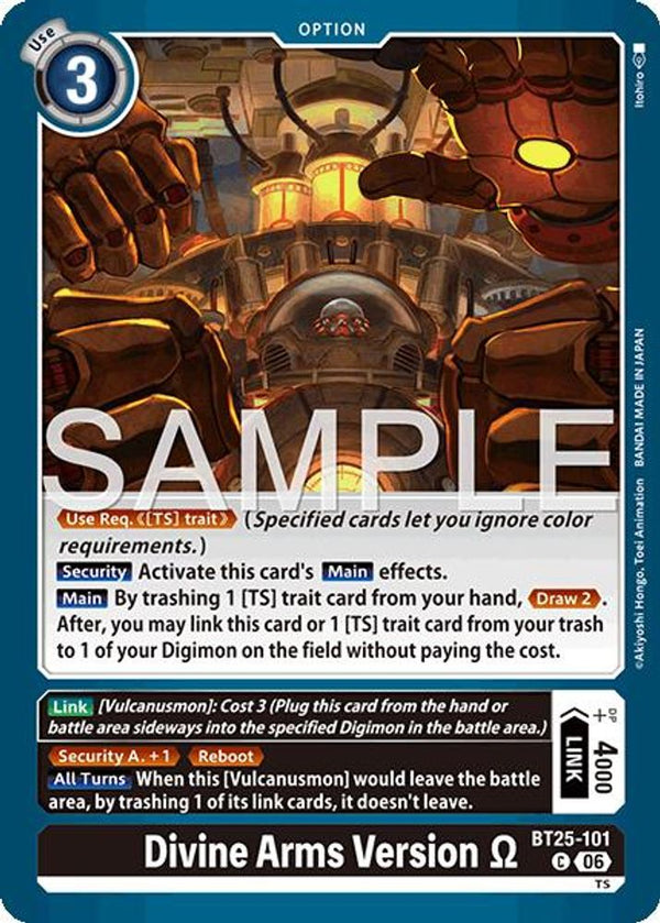 Divine Arms Version - BT25-101 - Common