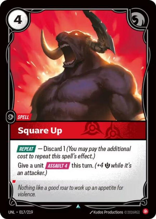 Square Up - 017/219 - Uncommon