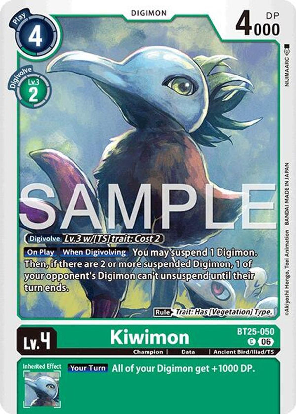 Kiwimon - BT25-050 - Common (Pre-Order)