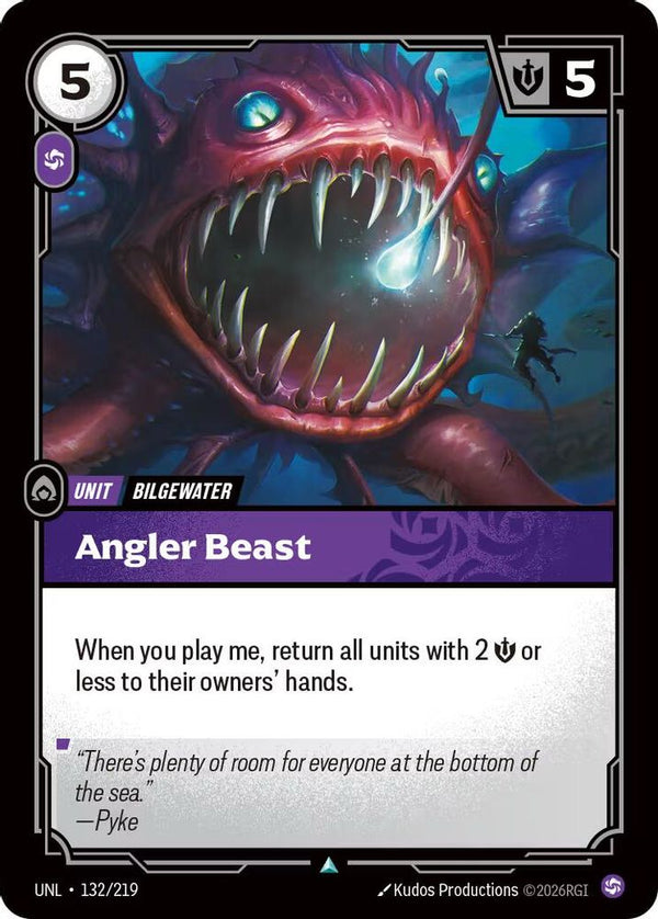 Angler Beast - 132/219 - Uncommon