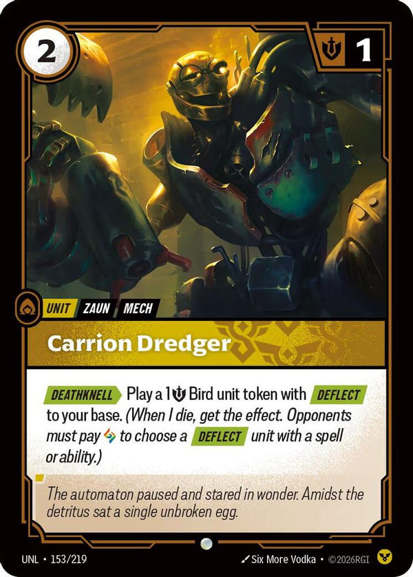 Carrion Dredger - 153/219 - Common