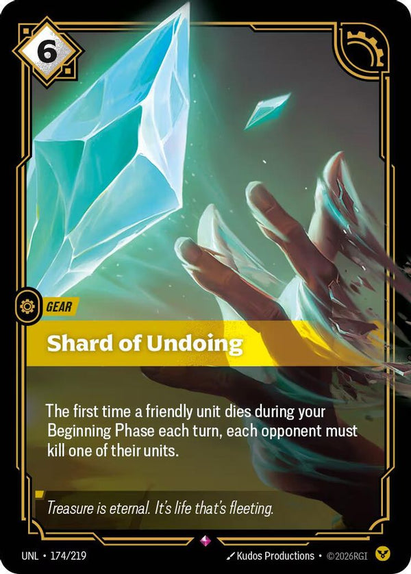 Shard of Undoing - 174/219 - Rare