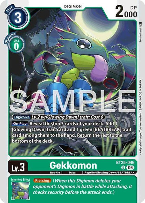Gekkomon - BT25-046 - Uncommon