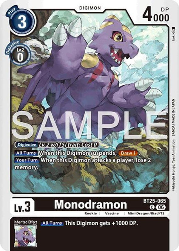 Monodramon - BT25-065 - Common