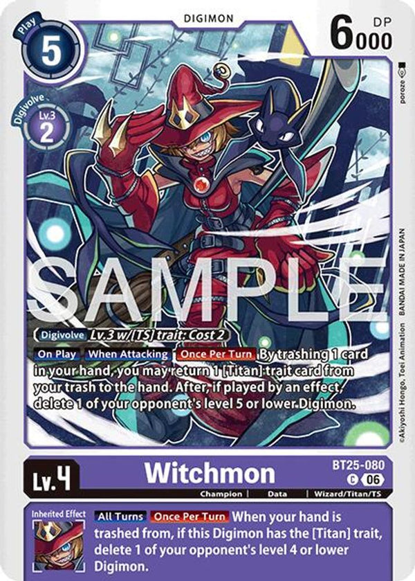 Witchmon - BT25-080 - Common