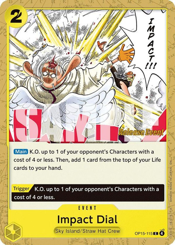 Impact Dial (Pre-Release) - OP15-115 - Common