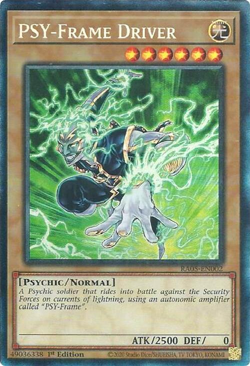 PSY-Frame Driver (Collector's Rare) - RA05-EN002 - Collector's Rare - 1st Edition