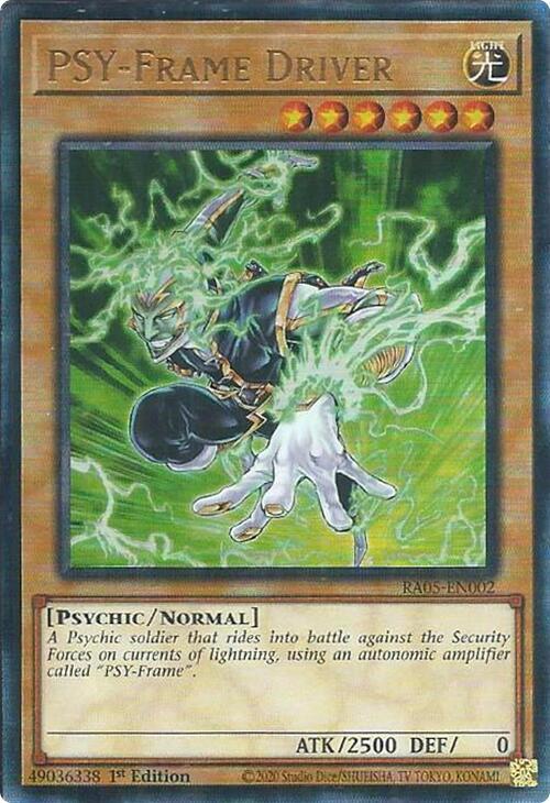 PSY-Frame Driver (PUR) - RA05-EN002 - Prismatic Ultimate Rare - 1st Edition