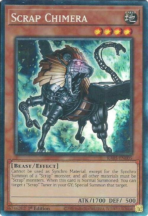 Scrap Chimera (Collector's Rare) - RA05-EN005 - Collector's Rare - 1st Edition