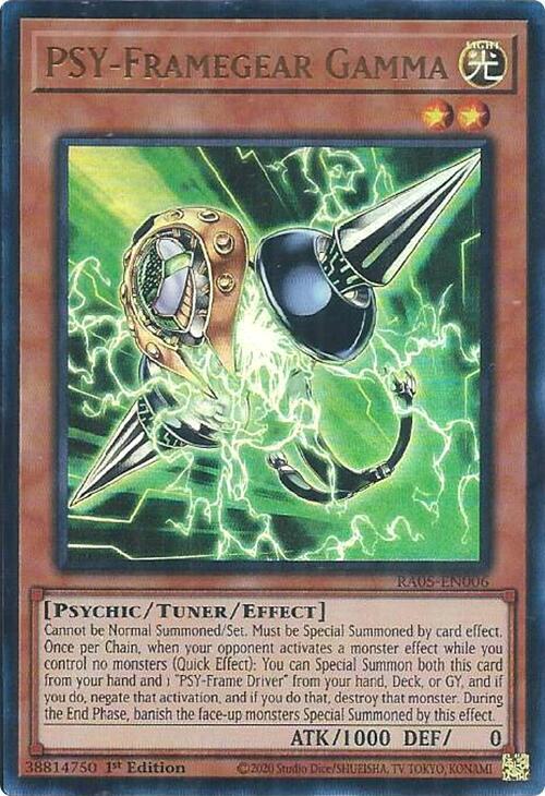 PSY-Framegear Gamma (Ultra Rare) - RA05-EN006 - Ultra Rare - 1st Edition
