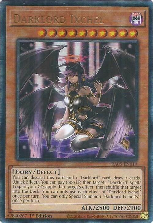 Darklord Ixchel (PUR) - RA05-EN010 - Prismatic Ultimate Rare - 1st Edition