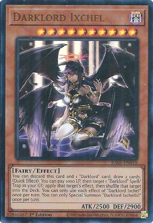 Darklord Ixchel (Ultra Rare) - RA05-EN010 - Ultra Rare - 1st Edition