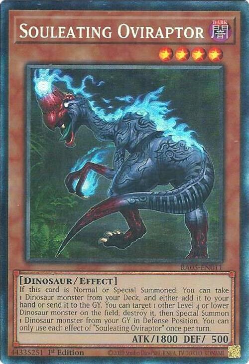 Souleating Oviraptor (Collector's Rare) - RA05-EN011 - Collector's Rare - 1st Edition