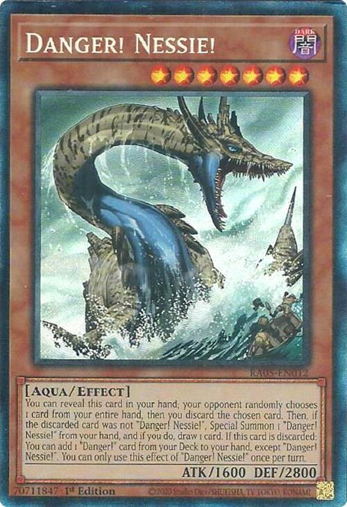 Danger! Nessie! (Collector's Rare) - RA05-EN012 - Collector's Rare - 1st Edition