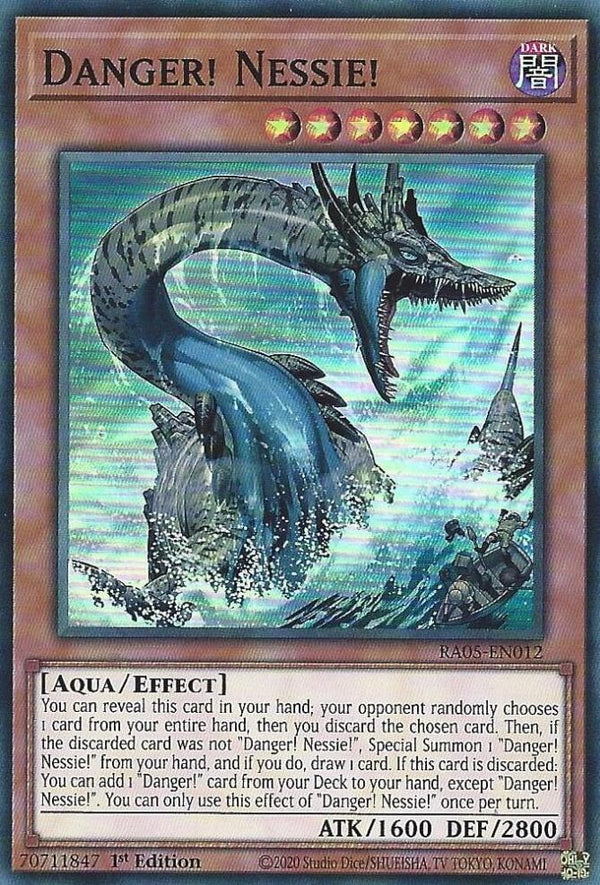 Danger! Nessie! - RA05-EN012 - Super Rare - 1st Edition