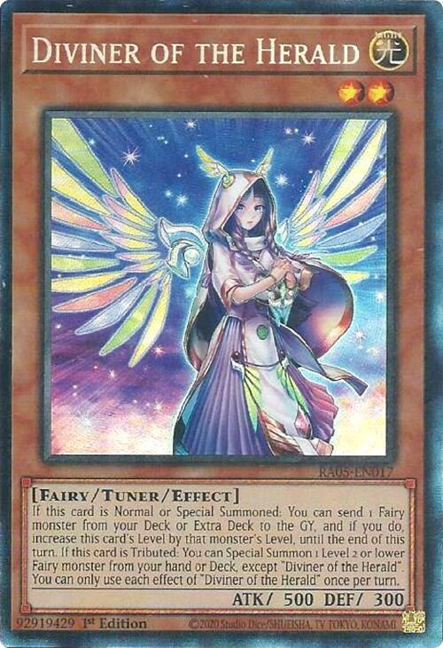 Diviner of the Herald (Collector's Rare) - RA05-EN017 - Collector's Rare - 1st Edition