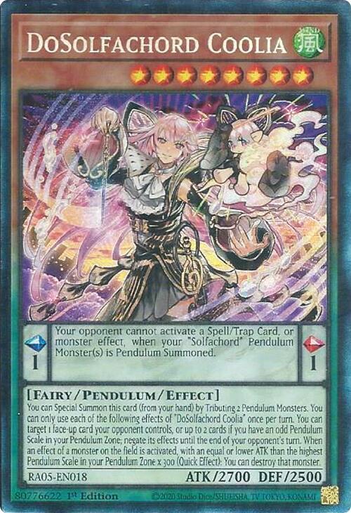 DoSolfachord Coolia (Collector's Rare) - RA05-EN018 - Collector's Rare - 1st Edition