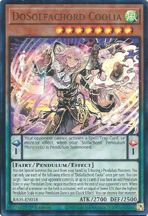 DoSolfachord Coolia (Ultra Rare) - RA05-EN018 - Ultra Rare - 1st Edition
