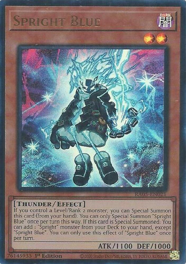 Spright Blue (Ultra Rare) - RA05-EN021 - Ultra Rare - 1st Edition