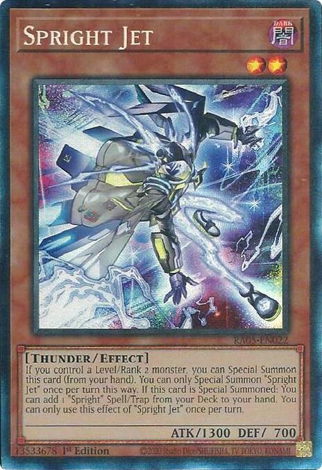 Spright Jet (Collector's Rare) - RA05-EN022 - Collector's Rare - 1st Edition
