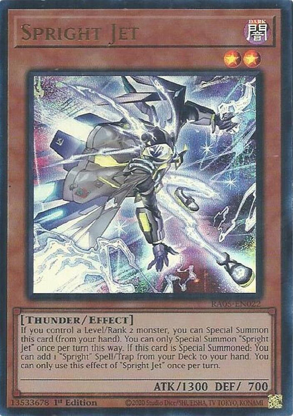 Spright Jet (Ultra Rare) - RA05-EN022 - Ultra Rare - 1st Edition