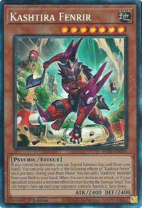 Kashtira Fenrir (Collector's Rare) - RA05-EN024 - Collector's Rare - 1st Edition